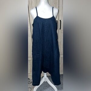 Denim Jumper with Pockets